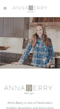 Mobile Screenshot of annaberrydesign.com
